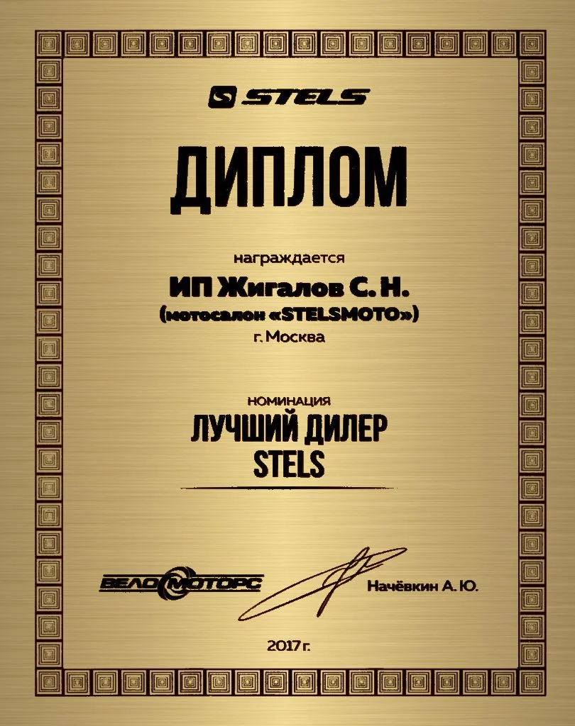Лучший дилер STELS